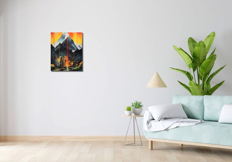 Obraz 40x50cm Górska Alchemia zdjęcie 2