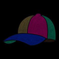 Duży arkusz z cyrkoniami do termotransferu - czapka