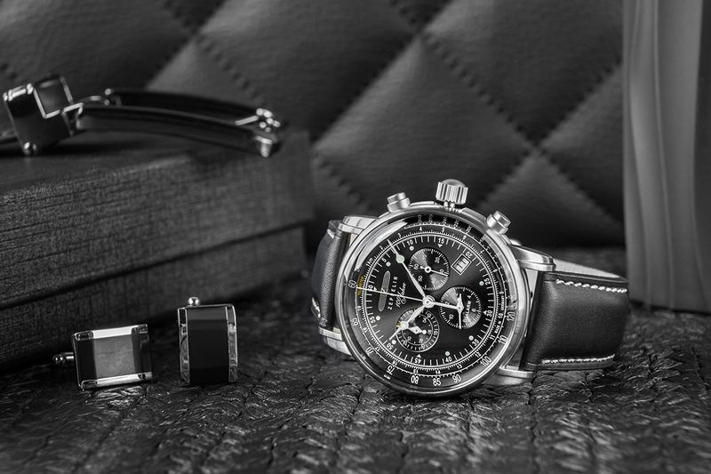 zegarek męski zeppelin 100 yahre 7680-2 + box zdjęcie 5