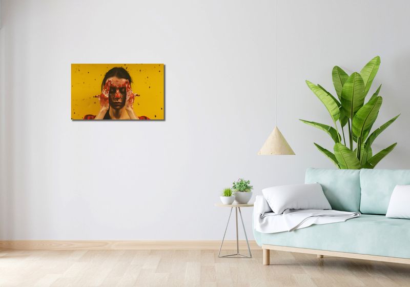 Obraz 70x40cm Dotyk Ekspresji Własnej zdjęcie 2