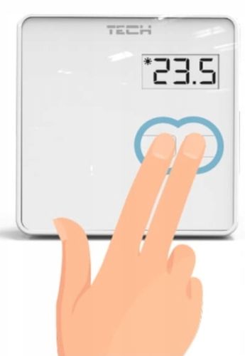 STEROWNIK REGULATOR TERMOSTAT POKOJOWY BEZPRZEWODOWY DWUSTANOWY TECH R-8 b na Arena.pl