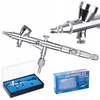 precyzyjny aerograf modelarski fengda 0,3 double action bd208 3 regulacje
