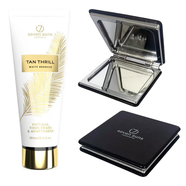 7suns Tan Thrill White Bronzer 250ml + Podwójne Lusterko Gratis zdjęcie 1