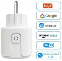 GNIAZDKO ELEKTRYCZNE WIFI STEROWANIE SMARTFONEM LAMPKI ŚWIĄTECZNE TERMOSTAT