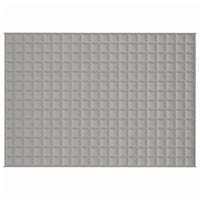 Koc obciążeniowy, szary, 140x200 cm, 6 kg, tkanina