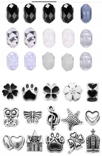 ZESTAW DO ROBIENIA BRANSOLETEK NASZYJNIKÓW PREZENT + KUFEREK FAJNY na Arena.pl