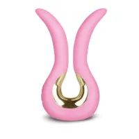 gvibe mini candy pink - kompaktowy model z dwoma silnikami, wodoodporny