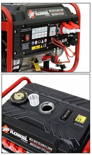 PROFESJONALNY AGREGAT PRĄDOTWÓRCZY 5,2kW generator AVR+ MIEDŹ STOJAN KowaL na Arena.pl