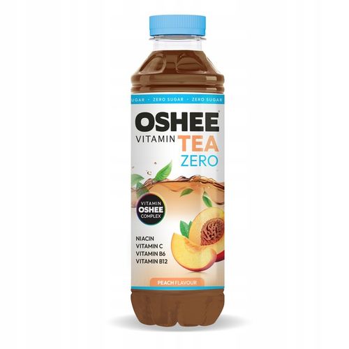 12x OSHEE ZERO Vitamin Tea brzoskwinia 555 ml na Arena.pl