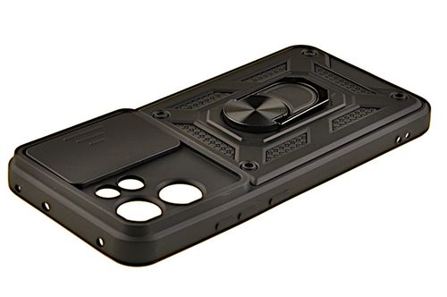 Pancerne etui Armor z osłoną aparatów do Oppo Reno14 F 5G / Reno14 FS 5G czarny na Arena.pl