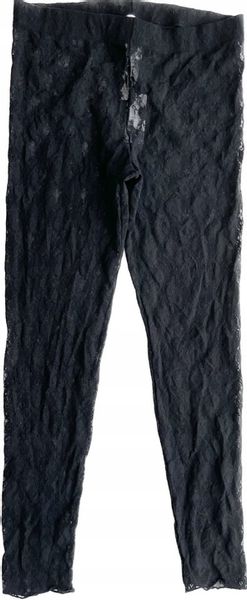 CALZEDONIA Legginsy L - 40 KORONKA CZARNE zdjęcie 2