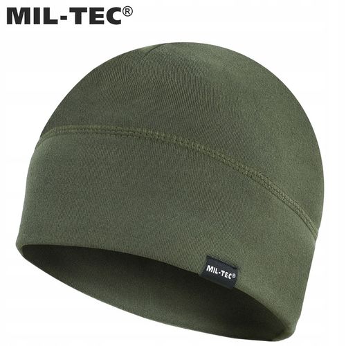 CZAPKA ZIMOWA TERMOAKTYWNA SPORTOWA MIL-TEC BEANIE SOFT POLAROWA OLIVE na Arena.pl