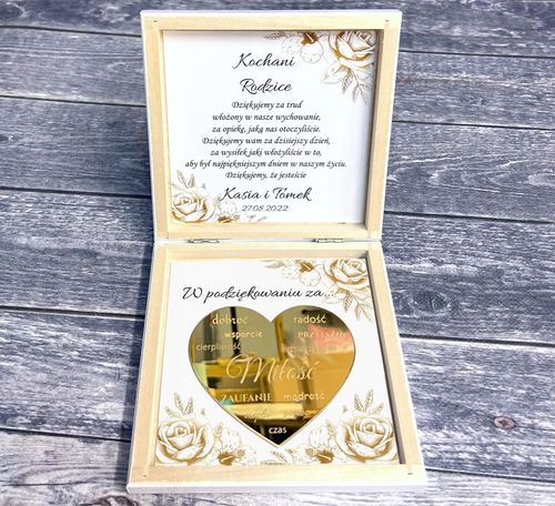 Podziękowania dla Rodziców Dziadków Chrzestnych na ślub wesele na Arena.pl