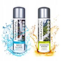 Zestaw Płynów do Prania i Impregnacji Odzieży Gore-Tex Wodoodporny