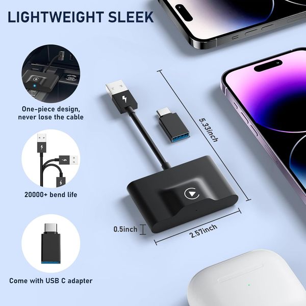 Bezprzewodowy adapter CarPlay zdjęcie 6