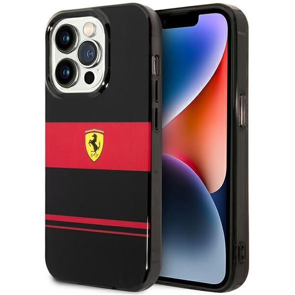 Etui Ferrari do iPhone 14 Pro, Czarny MagSafe zdjęcie 1