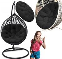 Gniazdo poduszka na fotel kokon wiszący CZ poducha