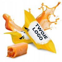 KRÓWKI reklamowe FIRMOWE z LOGO dowolna grafika lub TWÓJ PROJEKT 1KG