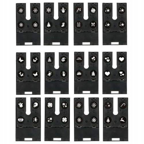 Projektor LASEROWY + świąteczny LED reflektor RZUTNIK 12 KART 6W 48 WZORÓW na Arena.pl