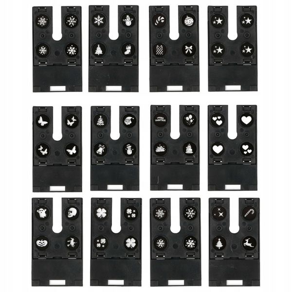 Projektor LASEROWY + świąteczny LED reflektor RZUTNIK 12 KART 6W 48 WZORÓW zdjęcie 9