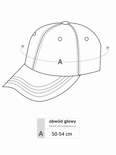 Czapka z daszkiem bejsbolówka chłopięca zwierzak 50-54 YOCLUB na Arena.pl