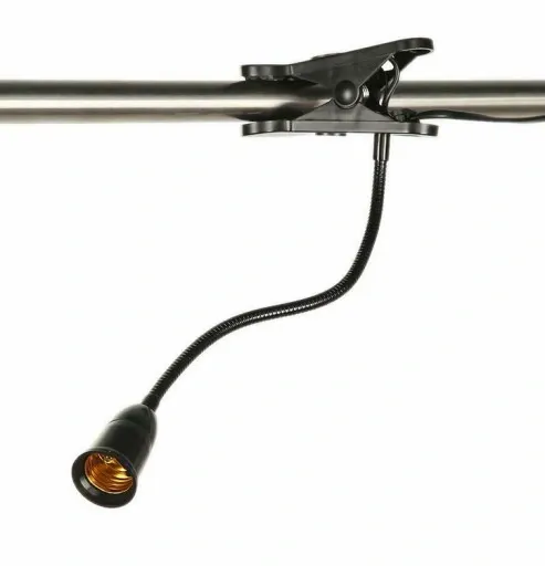 Gniazdo lampka z klipsem E27 kabel 1,3m zdjęcie 2