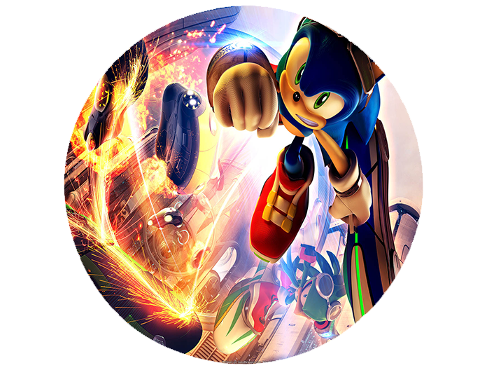 Opłatek na tort Sonic zdjęcie 1