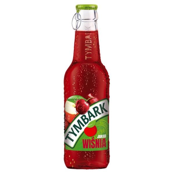 Tymbark Napój jabłko wiśnia 250 ml zdjęcie 1