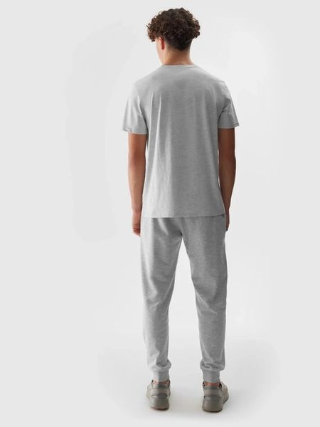 SPODNIE DRESOWE MĘSKIE 4F DRESY SPORTOWE JOGGERY BAWEŁNA WYGODNE SS24M603 zdjęcie 5