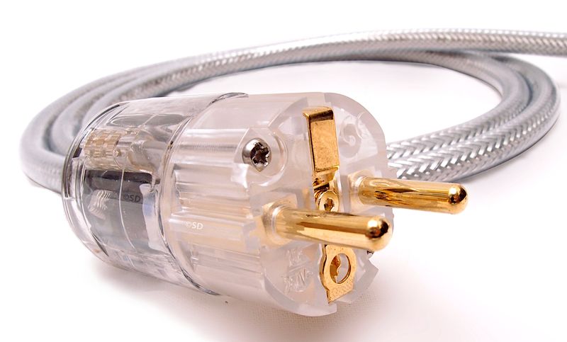 Tomanek TPC Gold przewód zasilający do sprzętu audio video POWER CABLE zdjęcie 4