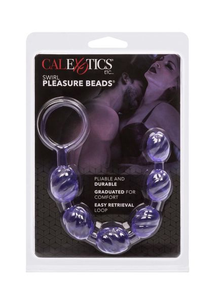 Swirl Pleasure Beads Purple zdjęcie 2