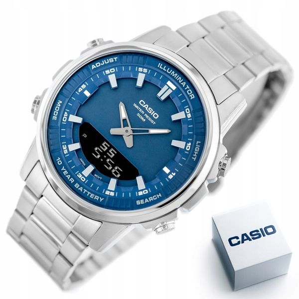 ZEGAREK MĘSKI CASIO AMW-880D-2A1 + BOX +GRAWER zdjęcie 16