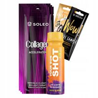 Soleo Collagen 3x15ml Przyspieszacz Opalania Z Kolagenem + Gratisy