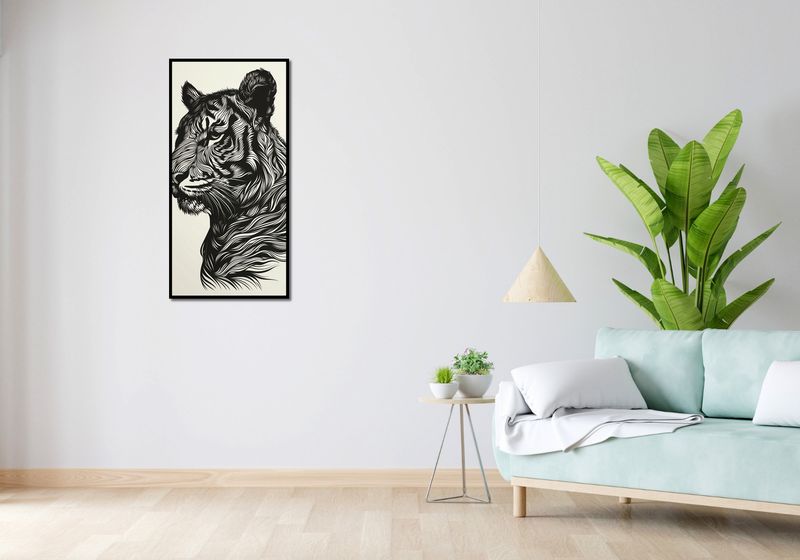 Plakat 50x100cm Tygrysi Gwizd zdjęcie 4