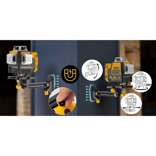 Laser krzyżowy w walizce + statyw Humberg HM-171 na Arena.pl