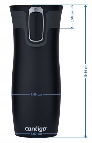 Kubek termiczny Contigo West Loop 2.0 470ml - Earl Grey zdjęcie 3