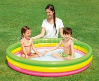 tęczowy basen dmuchany 152 x 30 cm bestway 51103