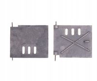 DRZWICZKI ŻELIWNE DO PIECA WKŁAD OGNIOWY 18X15 CM