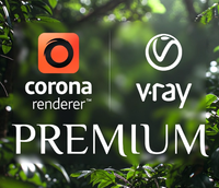 Corona Renderer / Vray Premium Licencja 1 ROK