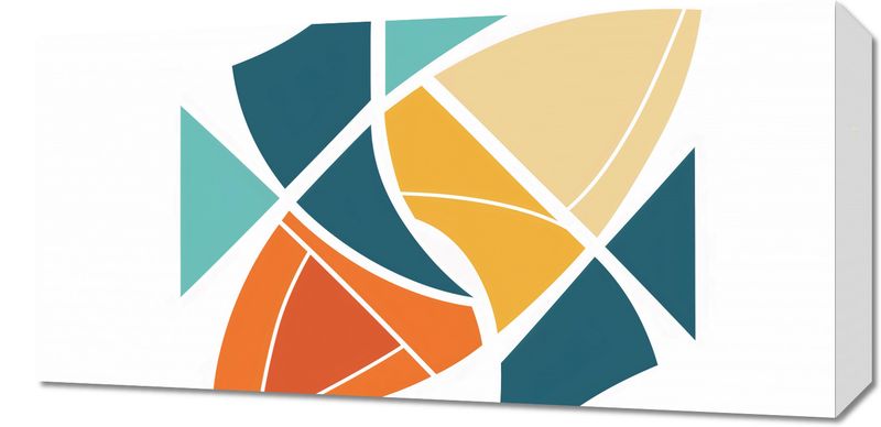 Obraz 60x30cm Geometria Wiatru zdjęcie 1