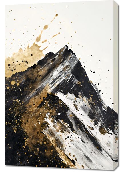 Obraz 60x90cm Złote Szczyty zdjęcie 1