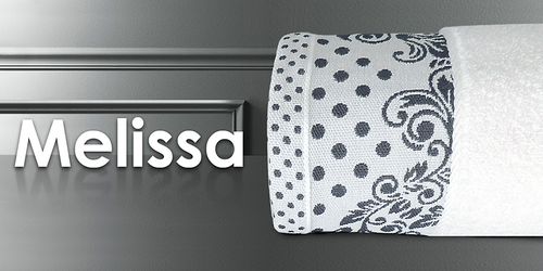 Ręcznik Melissa 50x90 Greno stalowy na Arena.pl