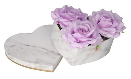 FLOWER BOX PUDEŁKO NA KWIATY SERCE DEKORACJE na Arena.pl