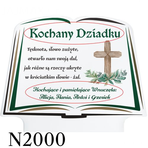 PODSTAWKA POD ZNICZE STATUETKA NA NAGROBEK XXL na Arena.pl