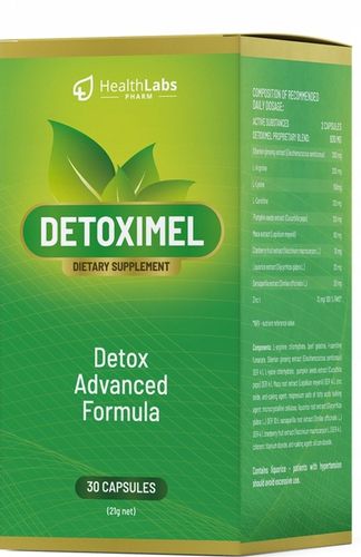 Detoximel Naturalne Oczyszczenie Organizmu Poprawa Samopoczucia Detox - HLP na Arena.pl