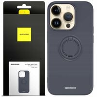 Spacecase Silicone Ring Iphone 14 Pro Black