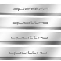 Listwa progowa AUDI Q7 4M QUATTRO Stal nierdzewna 304 połysk 4szt