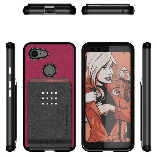 Etui Exec 2 Google Pixel 3 czerwony na Arena.pl