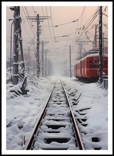 Plakat 67,5x95cm Podróż po Torach na Arena.pl