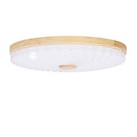 Lemo lampa sufitowa plafon drewniany 24W LED 38cm biały 4000K